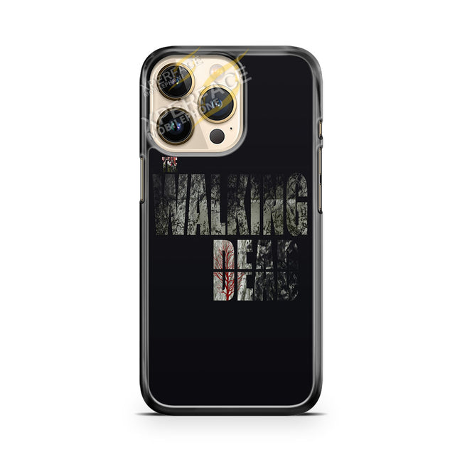 the walking dead logo iPhone 14 Pro Case Cover