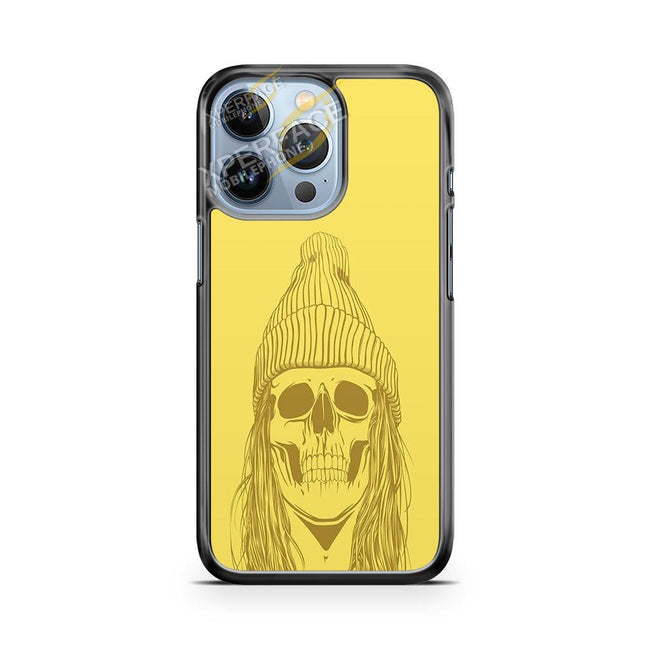 yellow skull iPhone 13 Pro Max case - XPERFACE