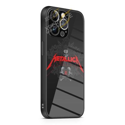 Metalilica Cover Album Skull iPhone 15 | iPhone 15 Plus | iPhone 15 Pro | iPhone 15 Pro Max Glass Case cover