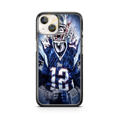 tom brady wallpaper iPhone 14 Case Cover