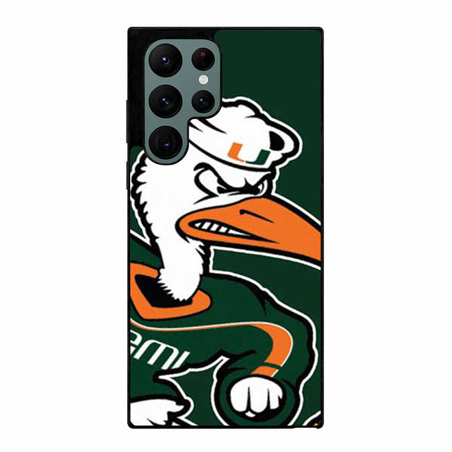 Miami Hurricanes big logo Samsung Galaxy S23 Ultra case cover