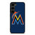 MIAMI MARLINS BASEBALL LOGO BLUE Samsung Galaxy S23 Plus | Samsung Galaxy S24 Plus case cover