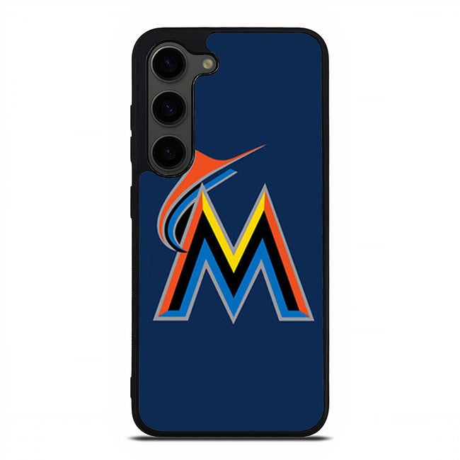 MIAMI MARLINS BASEBALL LOGO BLUE Samsung Galaxy S23 Plus | Samsung Galaxy S24 Plus case cover