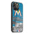 Miami Marlins iPhone 15 | iPhone 15 Plus | iPhone 15 Pro | iPhone 15 Pro Max Glass Case cover