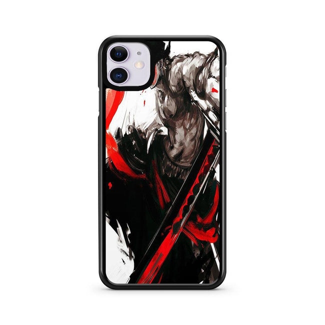 Zoro Onepiece Red iPhone 11 2D Case - XPERFACE