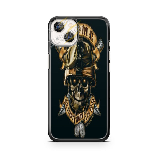 usmc what you fear iPhone 14 Case Cover