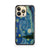 van gogh starry nite crop iPhone 14 Pro Case Cover
