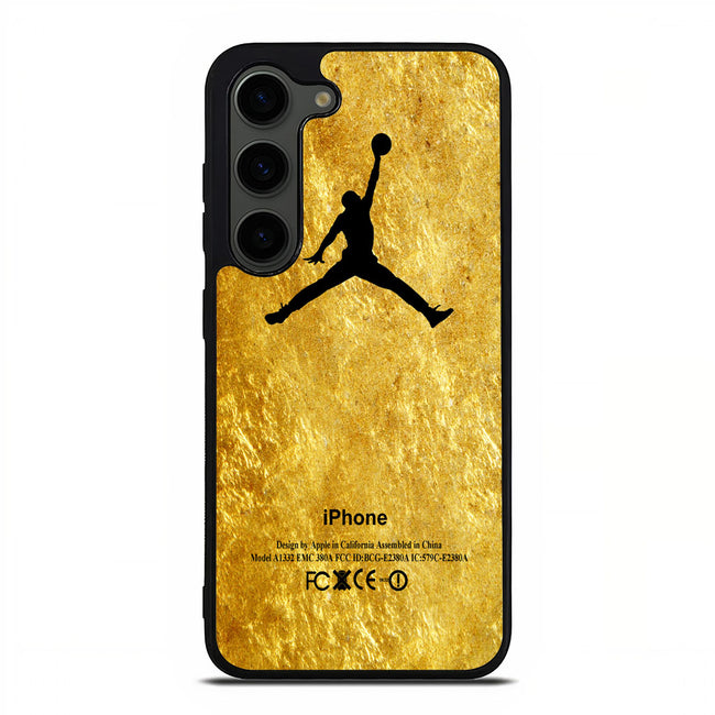 michael jordan golden gold pattern 2 Samsung Galaxy S23 Plus | Samsung Galaxy S24 Plus case cover