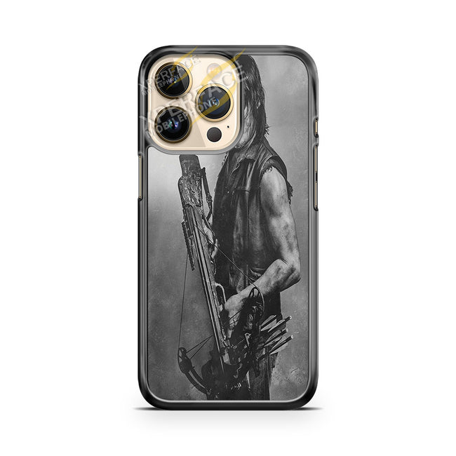 walking dead daryl grey iPhone 14 Pro Case Cover