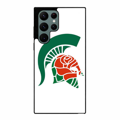 Michigan Spartan Roses Samsung Galaxy S23 Ultra case cover