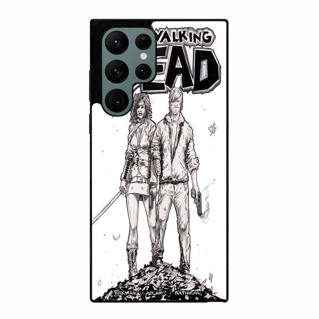 walking dead michonne comics bw Samsung Galaxy S23 Ultra | Samsung Galaxy S24 Ultra case