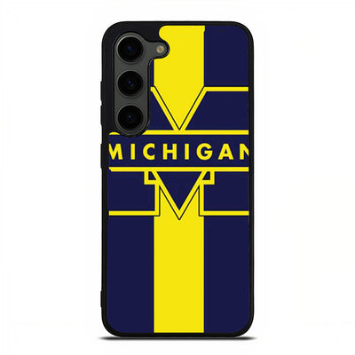 Michigan stripes vertical Samsung Galaxy S23 Plus | Samsung Galaxy S24 Plus case cover