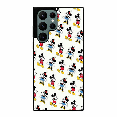 mickey mouse pattern Samsung Galaxy S23 Ultra case cover