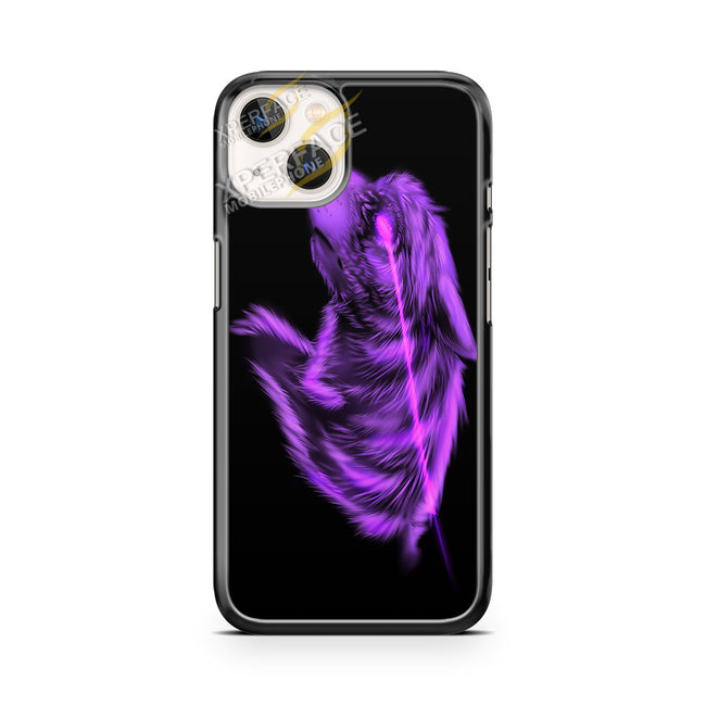 wolf purples iPhone 14 Case Cover