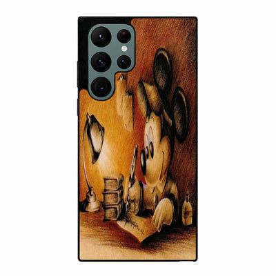 Mickey Mouse Sketch Samsung Galaxy S23 Ultra case cover