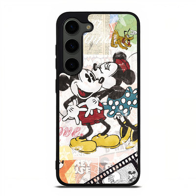 Mickey Retro Minnie Mouse Samsung Galaxy S23 Plus | Samsung Galaxy S24 Plus case cover