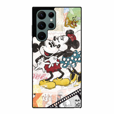 Mickey Retro Minnie Mouse Samsung Galaxy S23 Ultra case cover