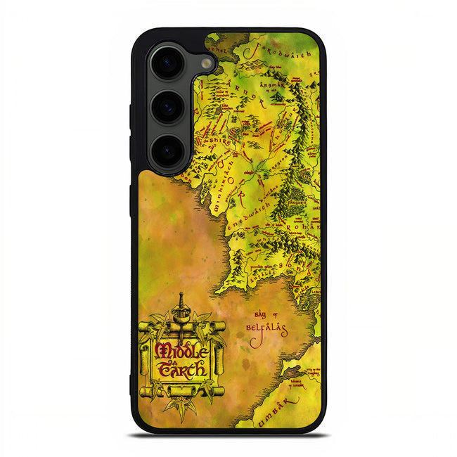 Middle Earth Map Samsung Galaxy S23 Plus | Samsung Galaxy S24 Plus case cover