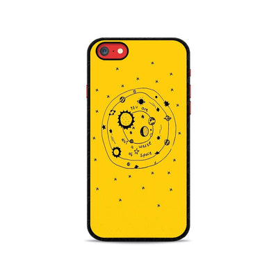 Yellow Aesthetics 5 iPhone SE 2020 2D Case - XPERFACE