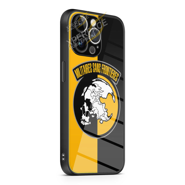 Militaires Sans Frontieres iPhone 15 | iPhone 15 Plus | iPhone 15 Pro | iPhone 15 Pro Max Glass Case cover