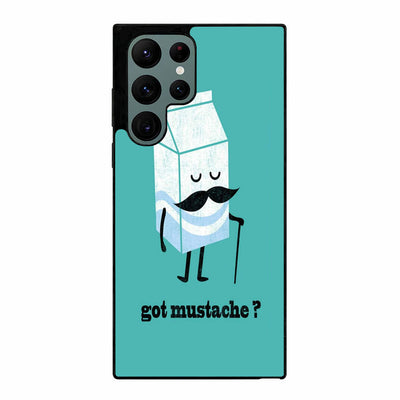 Milk Got Mustache Samsung Galaxy S23 Ultra case cover