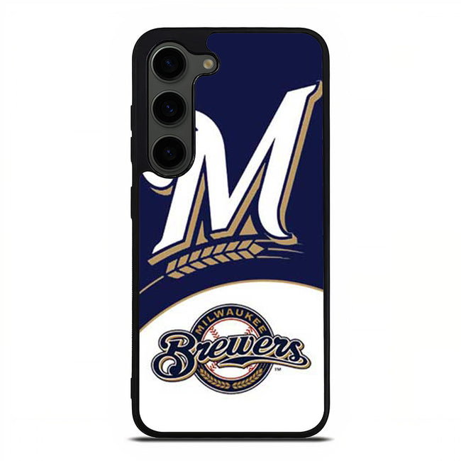 Milwaukee Brewers Blue Wht Samsung Galaxy S23 Plus | Samsung Galaxy S24 Plus case cover