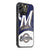 Milwaukee Brewers Blue Wht iPhone 15 | iPhone 15 Plus | iPhone 15 Pro | iPhone 15 Pro Max Glass Case cover