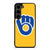 Milwaukee Brewers Yellow Samsung Galaxy S23 Plus | Samsung Galaxy S24 Plus case cover