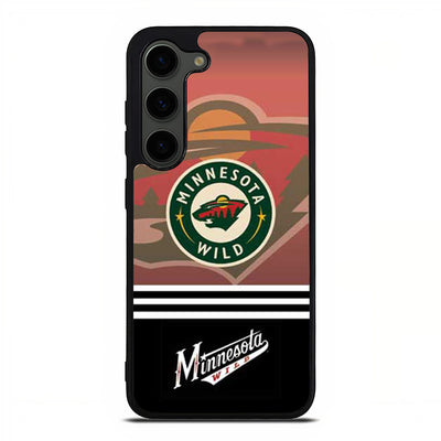 Minnesota Wild logos stripes red fade Samsung Galaxy S23 Plus | Samsung Galaxy S24 Plus case cover