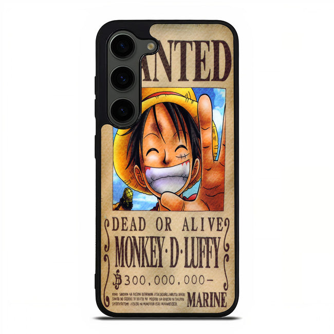 Monkey D Luffy Wanted Samsung Galaxy S23 Plus | Samsung Galaxy S24 Plus case cover