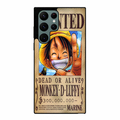 Monkey D Luffy Wanted Samsung Galaxy S23 Ultra case cover