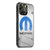 Mopar Black Logo iPhone 15 | iPhone 15 Plus | iPhone 15 Pro | iPhone 15 Pro Max Glass Case cover