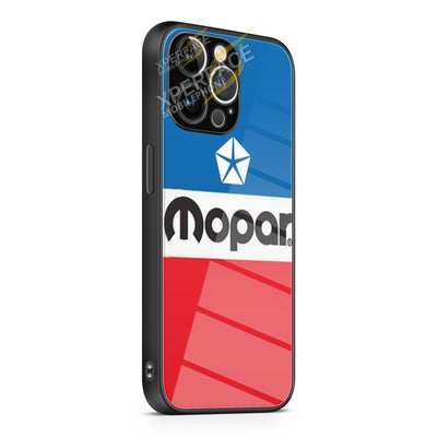 Mopar Flag iPhone 15 | iPhone 15 Plus | iPhone 15 Pro | iPhone 15 Pro Max Glass Case cover