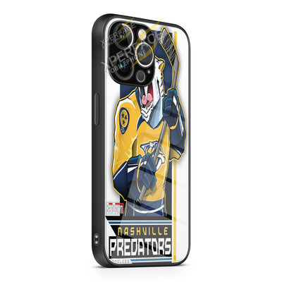 nashville predators hockey iPhone 15 | iPhone 15 Plus | iPhone 15 Pro | iPhone 15 Pro Max Glass Case cover