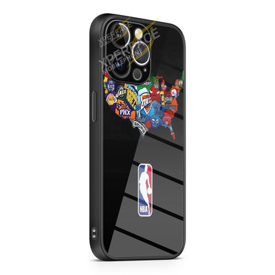 nba compilation iPhone 15 | iPhone 15 Plus | iPhone 15 Pro | iPhone 15 Pro Max Glass Case cover