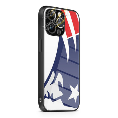 Ne Pats logo simple iPhone 15 | iPhone 15 Plus | iPhone 15 Pro | iPhone 15 Pro Max Glass Case cover