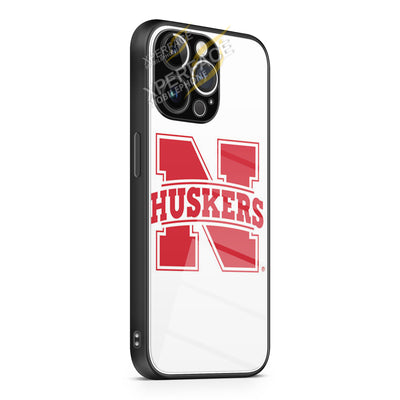 Nebraska Huskers iPhone 15 | iPhone 15 Plus | iPhone 15 Pro | iPhone 15 Pro Max Glass Case cover