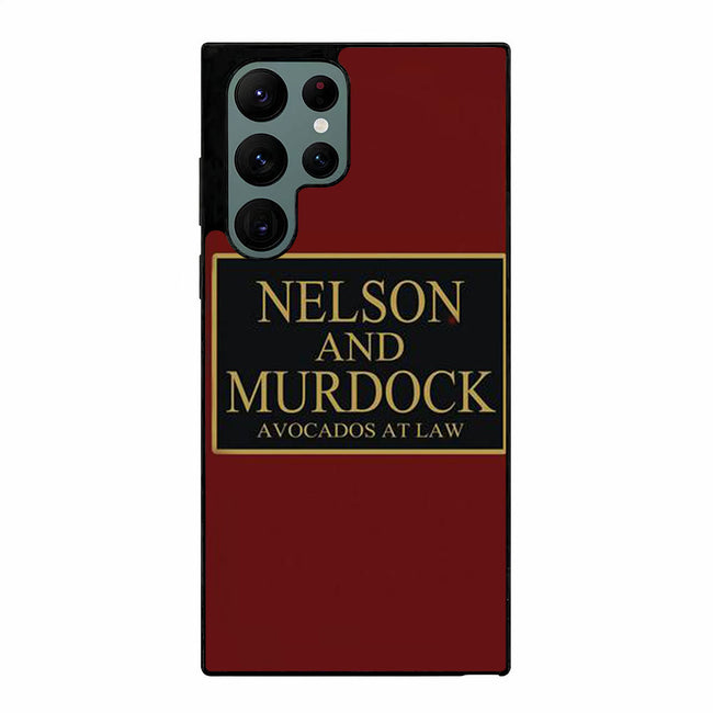 Nelson and Murdock Avocados at Law Samsung Galaxy S23 Ultra case cover