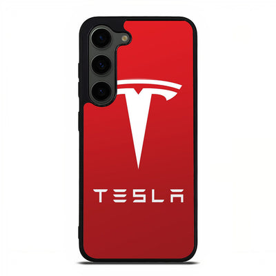 New Tesla Motors Logo Samsung Galaxy S23 Plus | Samsung Galaxy S24 Plus case cover