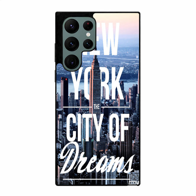 new york city of dreams Samsung Galaxy S23 Ultra case cover