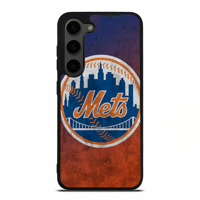 New York Mets Texture Samsung Galaxy S23 Plus | Samsung Galaxy S24 Plus case cover