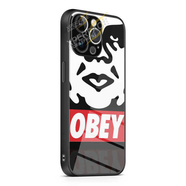 Obey iPhone 15 | iPhone 15 Plus | iPhone 15 Pro | iPhone 15 Pro Max Glass Case cover