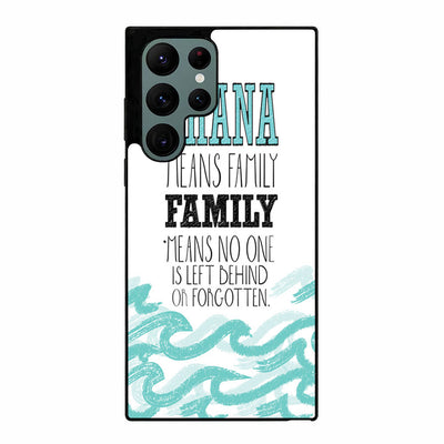 Ohana Means Family Lilo and Stitch Samsung Galaxy S23 Ultra case cover