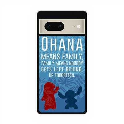 Ohana Stitch Lilo disney google pixel 7 case cover