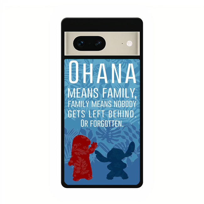 Ohana Stitch Lilo disney google pixel 7 case cover