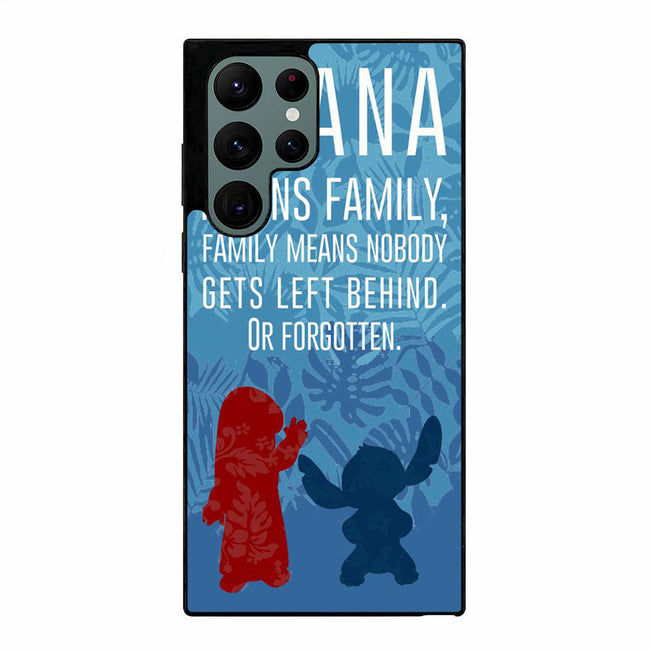 Ohana Stitch Lilo disney Samsung Galaxy S23 Ultra case cover