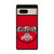 OHIO STATE BUCKEYES LOGO RED google pixel 7 case cover