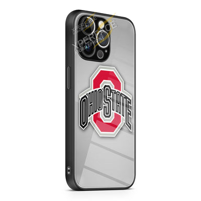 Ohio State Logo iPhone 15 | iPhone 15 Plus | iPhone 15 Pro | iPhone 15 Pro Max Glass Case cover