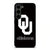 Oklahoma Sooners black logo Samsung Galaxy S23 Plus | Samsung Galaxy S24 Plus case cover