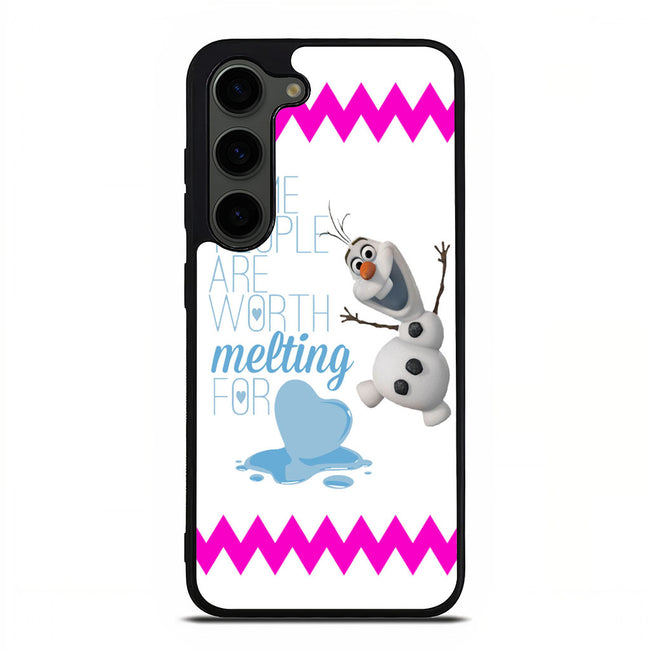 Olaf Disney Frozen Quote Samsung Galaxy S23 Plus | Samsung Galaxy S24 Plus case cover